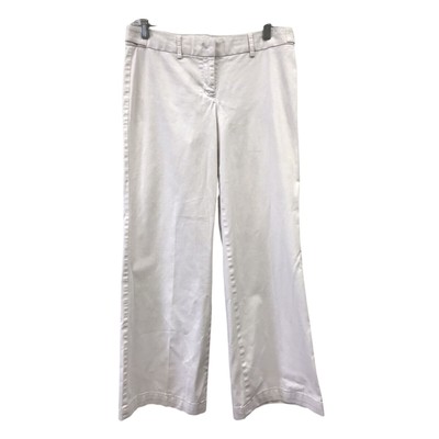 Express Design Studio Pants Womens 6 Editor Wide Leg White