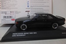 /New [Mercedes-Benz 560SEC AMG Widebody (W126) 1990] 1/43 Black Solido Age14+