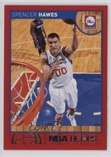 2013-14 NBA Hoops Red Spencer Hawes #6 0kz8