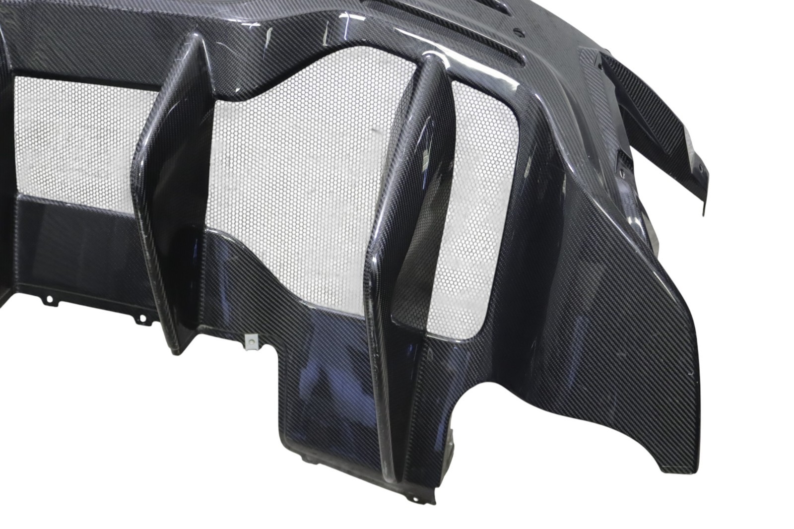 McLaren 600LT Rear Carbon Fiber Bumper Valance Diffuser 2019 2020 2021 OEM