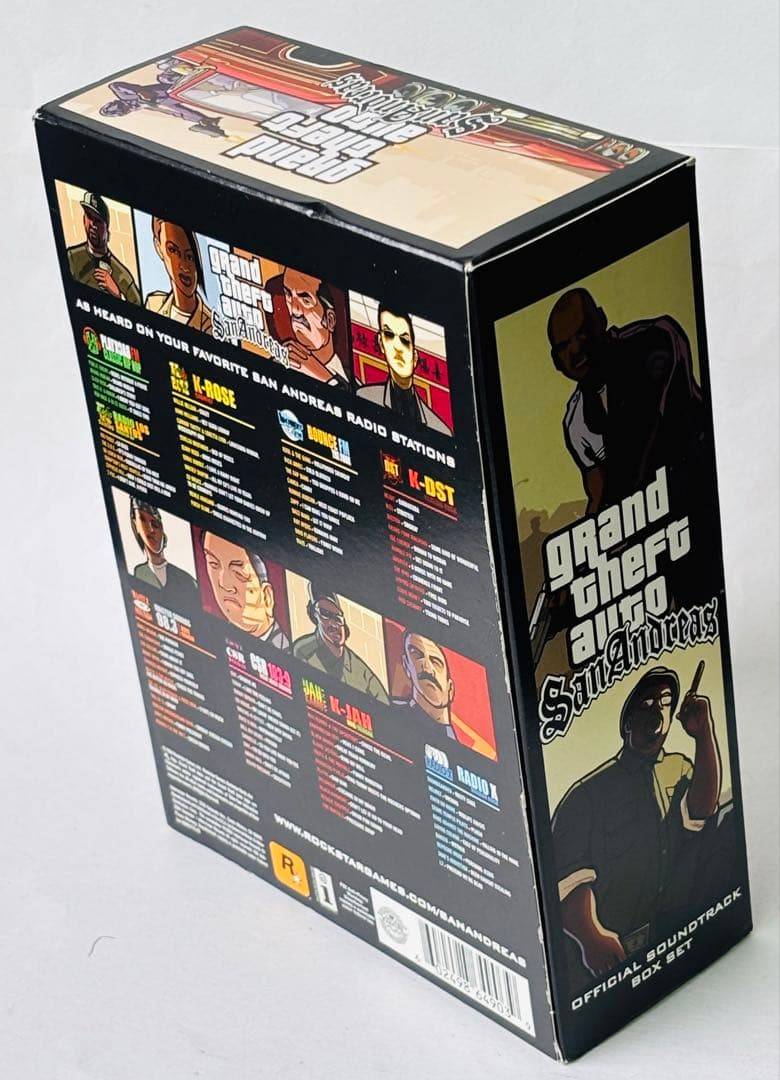 Grand Theft Auto San Andreas Official Soundtrack Box Set 8CD Rare