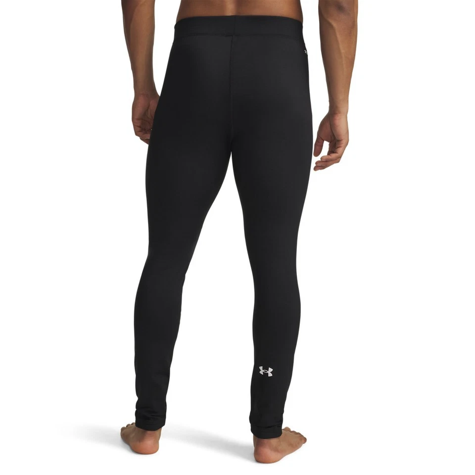 Under Armour 6005301 Men's UA ColdGear Base 4.0 Baselayer Leggings, Black - Image 2 of 3