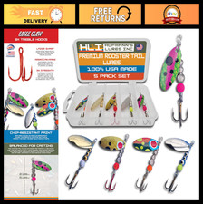Proven Inline Spinner Baits - Premium Trout & Salmon Fishing Lures, USA Made