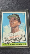 1976 Topps - Traded Willie Randolph #592T (RC) VG-EX