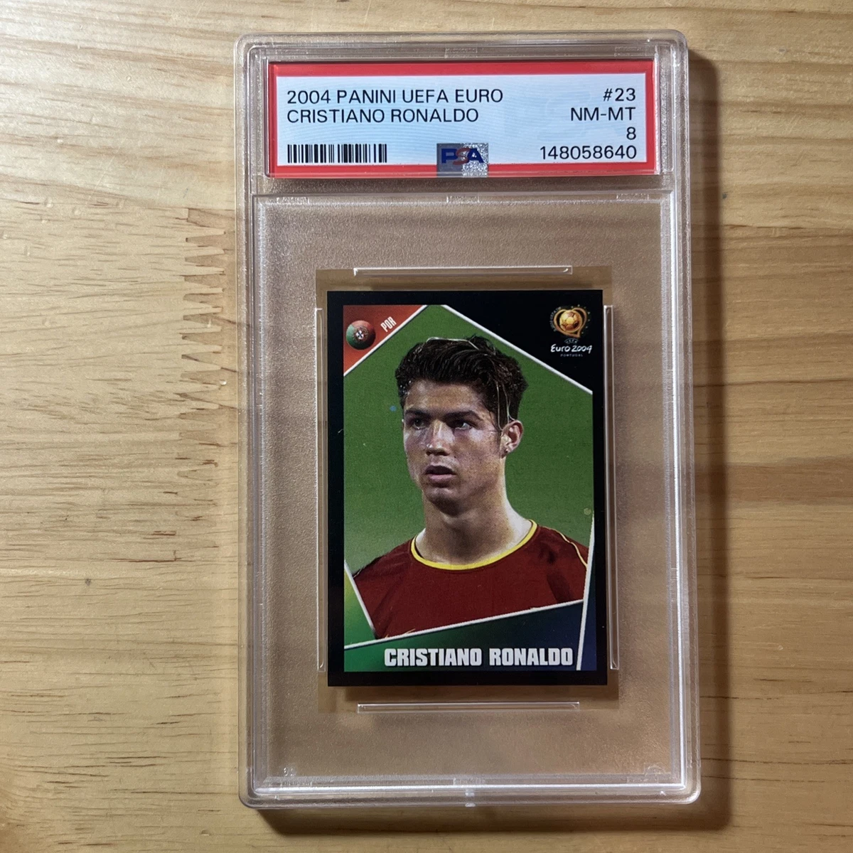 2004 Panini UEFA Euro 2004 Cristiano Ronaldo #23 for sale | eBay