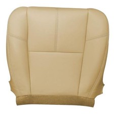 Driver or Passenger Side Bottom Replacement Leather Seat Light Cashmere Tan