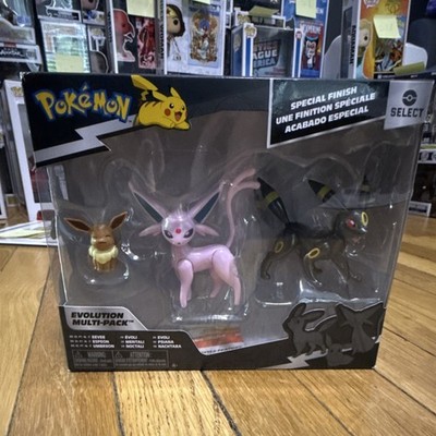 Pokémon Select Evolution Multi-Pack Special Finish Figures Eevee