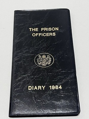 Prison Officers Association Diary 1984 Black Hardback James E James Liverpool