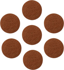 Adhesive Felt Circles 1 Inch Brown Felt Circles Felt Pads for DIY and Sewing H