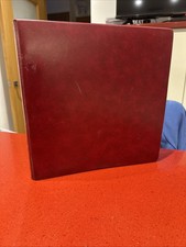 Vintage Stamp Album EUROPEAN MONUMENTS PROTECTION 1975 German Album With Stamps