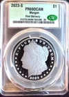 2023-S Morgan Dollar CAC Proof PR-69 DCAM First Deliv-0.999 Silver 0.85 Oz Coin