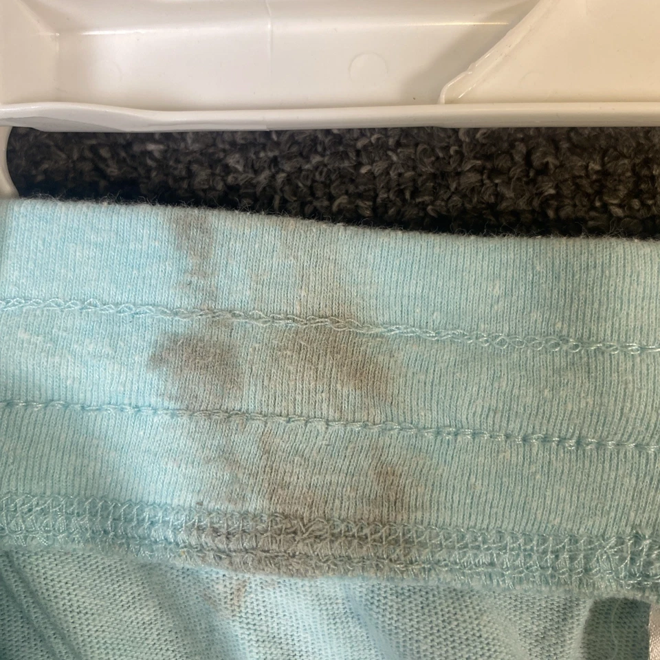 Pantalones cortos deportivos para correr con bolsillos Athletic Works azul claro para mujer S/CH (4-6) Foto 4 de 4