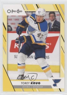 2023-24 O-Pee-Chee Yellow Border Torey Krug #191 e9p