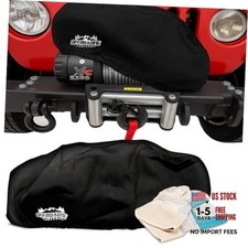 4x4 Waterproof and Dust-Resistant Heavy-Duty Winch Cover for 12000 lbs Winches