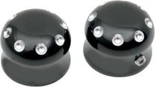 Covingtons Axle Caps Front Black #C0010-B Har...