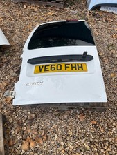 VW CADDY Maxi Rear Passenger Side Door With Window White 2010-2015 👨‍🏫