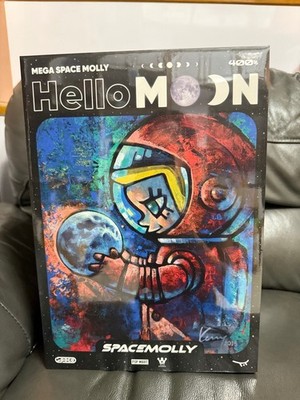 SF・ファンタジー・ホラー MEGA SPACE MOLLY 400% Hello, Moon MEGA SPACE MOLLY Hello,Moon《IN SPACE》3D Painting - POP