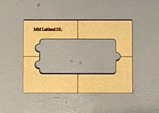 Music Man Lakland 5-stringBass routing pickup template-Luthier routing templates
