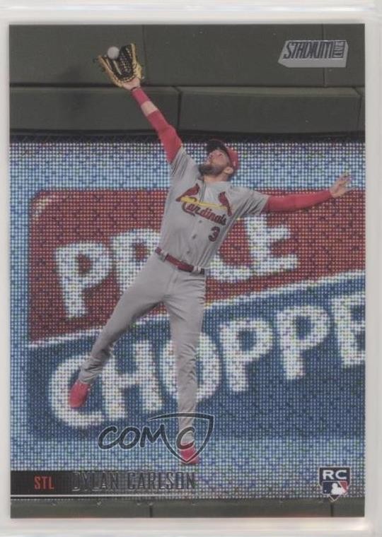 2021 Topps Stadium Club Dylan Carlson (Ball Visible No Sunglasses) Rookie RC uk2