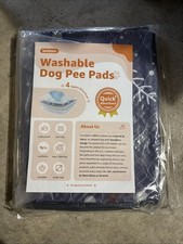 LOOBANI Washable Pee Pads for Dogs, 31 x 36 in Reusable Pee Pads for Dog Mat