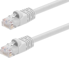 Cat6 Ethernet Patch Cable - Snagless RJ45, Fullboot, 24AWG Stranded Pure Bare Co