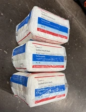 Lot Of 3 Cardinal Health Quilted Adult Briefs Incontinence 3XL–4XL  24 Total