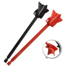 Time saving Paint Stirrer for Drill with Four leaf Spiral Design Set of 2