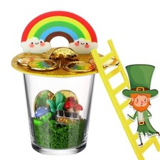 St Patrick's Day Leprechaun Trap Kit for Kids, DIY Crafts Kit to Catch, St