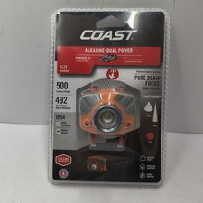 Coast Tri-color Focusing FL75 LED Headlamp 1 New In Packing 1 New No Packing