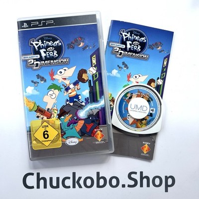 Phineas & Ferb - Quer durch die 2. Dimension (Sony PSP) Playstation Portable