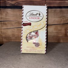 Lindt Lindor 8.5 oz. PEPPERMINT White Chocolate Truffles Limited Edition BB 5/25