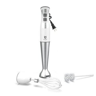 Immersion Hand Blender, 3-in-1 8-Speed Stick Blender with Milk Frother, Egg W...