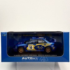 AUTOart 1/32 SUBARU IMPREZA WRC 2002 #10 Tommi Makinen Monte Carlo Rally Subaru