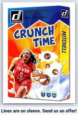 2025 Donruss WNBA #6 Kelsey Mitchell Crunch Time