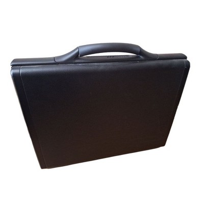 Samsonite FOCUS ''Observer'' Hard Attache Case Jet Black CIB RARE BELGIUM MADE