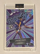 2024 Lamine Yamal 2/4 Wild Card COMIX Prodigy Rookie. rookie card picture