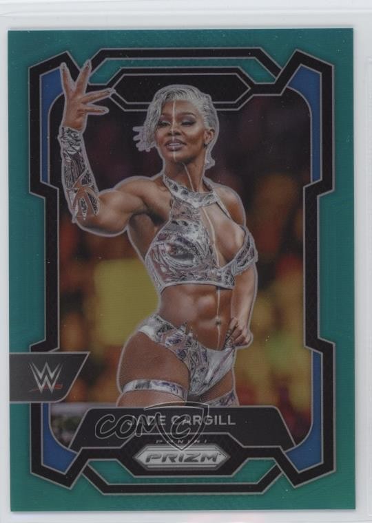 2024 Panini Prizm WWE Teal Prizm 33/49 Jade Cargill #126 1f60