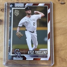 Topps 2026 Series 1 Kyle Freeland Independence 27/76 Baseball Card #106