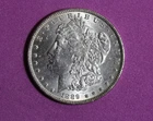 1889- Morgan silver dollar #P33808