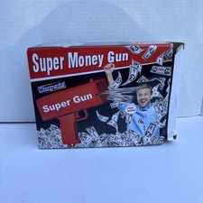 Super Money Launch Gun Cash Launcher In Box Toy Gift Make it Rain Party Game