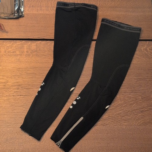 Bontrager nylon/elastane blend thermal leg warmers size medium (model# 11730)