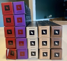 19 sleeves Nespresso Caps Original Arpeggio Decaf Napoli Vagnilia Caramello Cioc