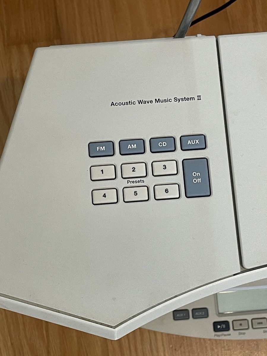 Bose Acoustic Wave Music System II - 5-CD Multi-Disc Changer White