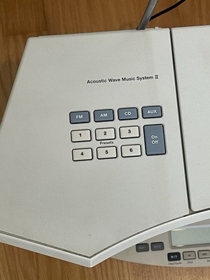 Bose Acoustic Wave Music System II - 5-CD Multi-Disc Changer White