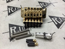 EVH Logo Floyd Rose Tremolo Bridge Vibrato Locking 37mm Satin Gold