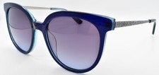Juicy Couture JU610/G/S QM417 Women's Sunglasses Crystal Blue / Gray Gradient
