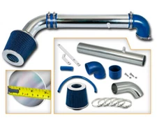 AIR INTAKE KIT+BLUE Filter For 97-06 Wrangler TJ 4.0L SE X Sport Rubicon Sahara