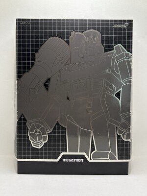 Transformers Super7 Ultimates Megatron G1 Cartoon 8  Action Figure New