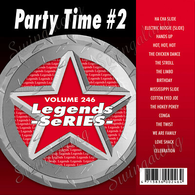 CD+G Karaoke LEGEND SERIES Party Time Vol. 246 - The Limbo, Birthday - Nuovo, USA - Foto 5