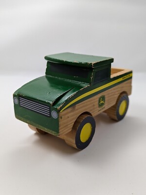 Learning Curve 2008 John Deere Wooden Pickup Truck #1788CICOO